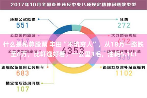 什么是私募股票 丰田“不坑穷人”，从18万一路跌至6万，比轩逸好看，一公里3毛，油耗5.1L！