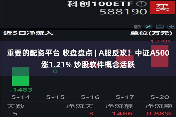 重要的配资平台 收盘盘点 | A股反攻！中证A500涨1.21% 炒股软件概念活跃